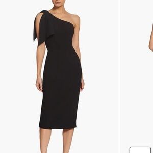 Dress the population Tiffany One-Shoulder Midi Dress